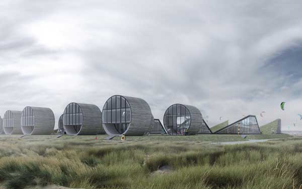 perierga.gr - Σπίτια σε σχήμα κυλίνδρου!